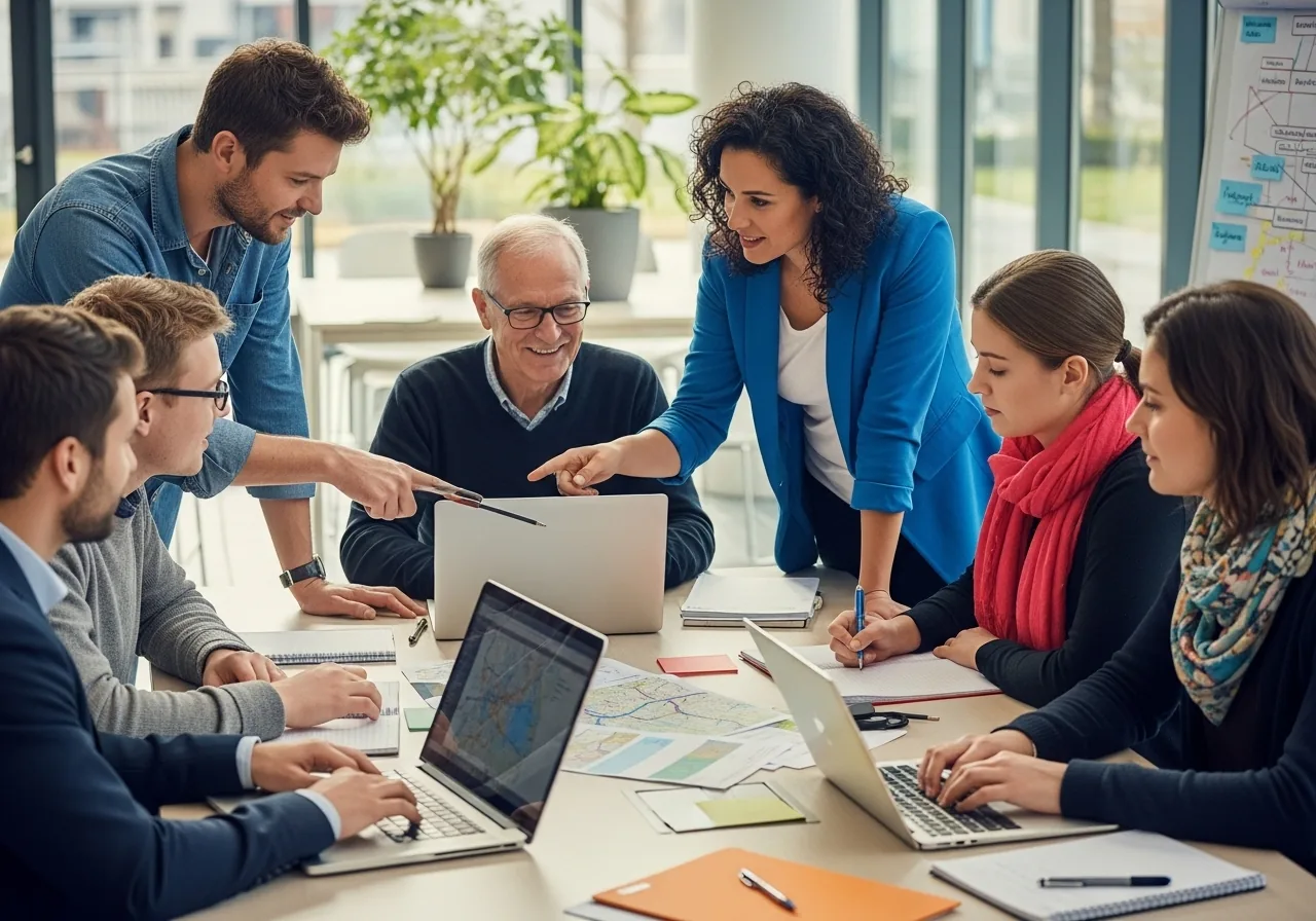 Arbeitsgruppe stimmt einen transparenten Hilfsplan ab
